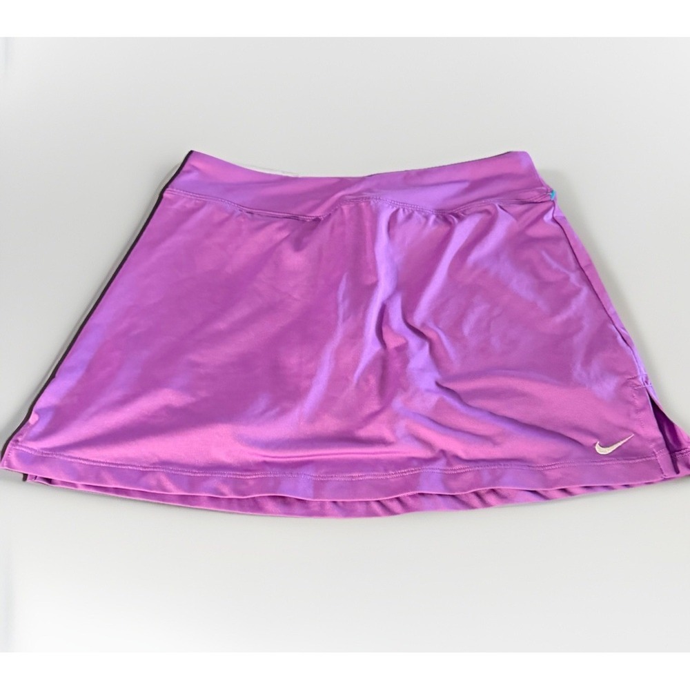 Nike Tennis Golf Skirt Skort Womens Small Purple Dri Fit Athletic